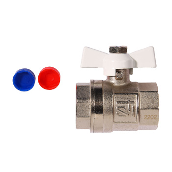 Кран шаровый 3/4" (Ø20) М/М бабочка STI (3450) *12/120