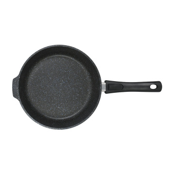 Сковорода алюм. а/приг.литая "Kukmara" "Granit" black d22см Съемн.руч. сггч222а *1/4