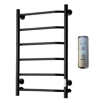 Полотенцесушитель электрический Пэк сп 6 П 80х50 черный ВГП Тругор *1