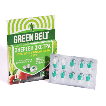 Стимулятор роста «Энерген Экстра» GREEN BELT, 10 капсул Стимулятор роста «Энерген Экстра» GREEN BELT, 10 капсул