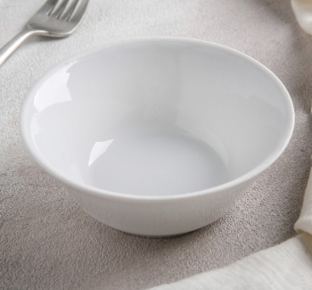 Салатник фарфор. 200мл d11см Белый без рисунка 6С0049Ф34 ("Добрушский фарфор") *20