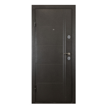 Дверь металлическая 6 см Белый Матовый 860х2050 ЛЕВАЯ Форпост *1