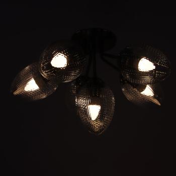 Люстра N5121/6 АВ Е27 6*40Вт ( h=325; d=560)  VERNER LIGHTING *1 Люстра N5121/6 АВ Е27 6*40Вт ( h=325; d=560)  VERNER LIGHTING *1