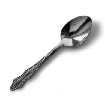 Ложка десертная нерж. "Славяна" 1с310  "АМЕТ" (Аша)  *10/500