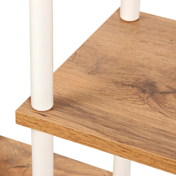 Этажерка для цвет.кашпо металл.стойки/дер.полки "Шафран15Л" 6-и м., в.1м Белый ПДЦШ15ЛБ "ЗМИ" *1 Этажерка для цвет.кашпо металл.стойки/дер.полки "Шафран15Л" 6-и м., в.1м Белый ПДЦШ15ЛБ "ЗМИ" *1