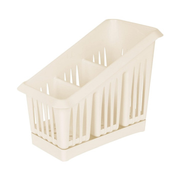 Сушилка для столов.приборов настольная пластм. 3-и секции 200х120х160мм Мол.туман PT156411048 *1/35