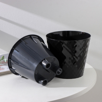 Кашпо пластм. "Manhattan" 3,3л d верха 190мм h177мм со вставкой Оникс IG670210028 *1/9