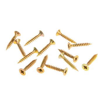 Шурупы жёлтые BROZEX пакет 4*25 (30шт) *10/100