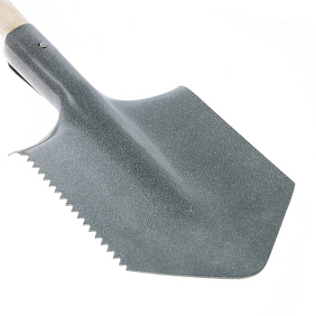 Лопата штыковая стальная 150*180 туристическая с деревянным черенком L-50  Н.Новгород  *1/10