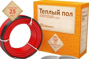 Кабель нагревательный 12.5 м Warmstad, 175 Вт, 1.2 м² Кабель нагревательный 12.5 м Warmstad, 175 Вт, 1.2 м²