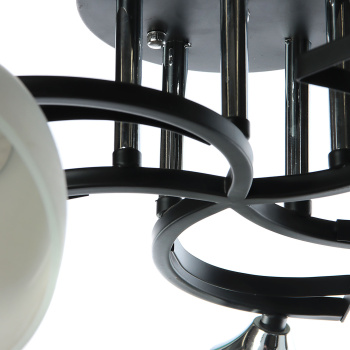 Люстра N3158/5   5*40W E27  (q-600 h-250) S=20м2   VERNER LIGHTING *1