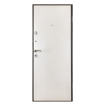 Дверь металлическая 6 см Белый Матовый 860х2050 ЛЕВАЯ Форпост *1