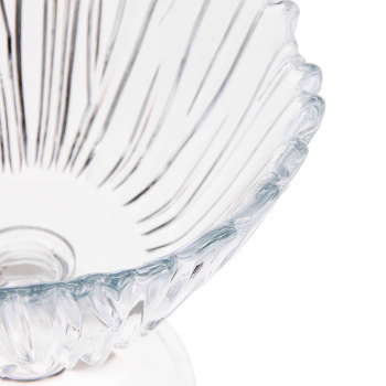 Ваза для конфет стекло"Аврора" d140мм, "на ножке" 95833 "Pasabahce" *1/6