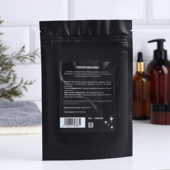 Шиммер с морской солью  "МОРСКИЕ МИНЕРАЛЫ" 160 г "Добропаровъ" синий 7980383