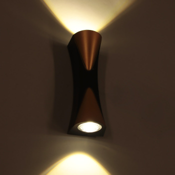 Светильник настенный (спот) B212 BK+GD  10W черный  VERNER LIGHTING *1/50 Светильник настенный (спот) B212 BK+GD  10W черный  VERNER LIGHTING *1/50