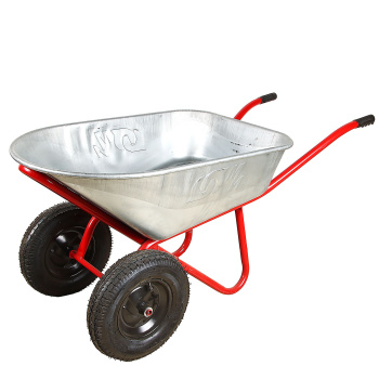 Тачка строительная двухколесная (350кг,150л,толщ.кузова 1мм,колесо 4.80/4.00х80,D20) *1 Тачка строительная двухколесная (350кг,150л,толщ.кузова 1мм,колесо 4.80/4.00х80,D20) *1