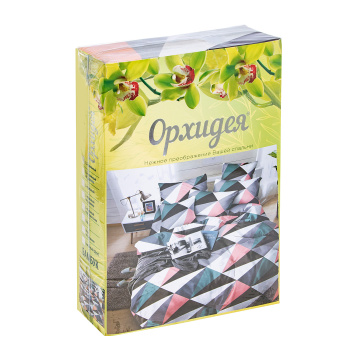 Постельное белье евро бамбук Орхидея 4063, наволочки 70*70 - 2шт *1