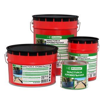 Мастика битумная 5 л Profimast, кровельная