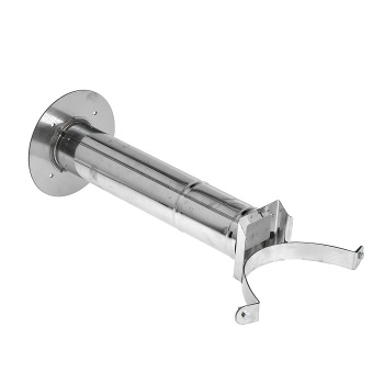 Кронштейн стеновой, телескопический 40-75, 200 нерж. AISI 430/0,8мм *1