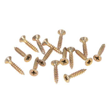 Шурупы жёлтые BROZEX пакет 4,5*25 (20шт) *10/100