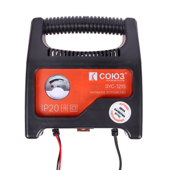 Устройство зарядное для автомобильного аккумулятора 12В 5А ЗУС-1215 СОЮЗ *1/12 Устройство зарядное для автомобильного аккумулятора 12В 5А ЗУС-1215 СОЮЗ *1/12