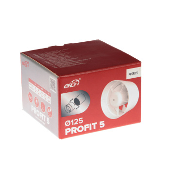 Вентилятор PROFIT 5 ERA канальный (Ø125мм приточно-вытяжной,190 м3/ч 128*128мм) *1/18 Вентилятор PROFIT 5 ERA канальный (Ø125мм приточно-вытяжной,190 м3/ч 128*128мм) *1/18
