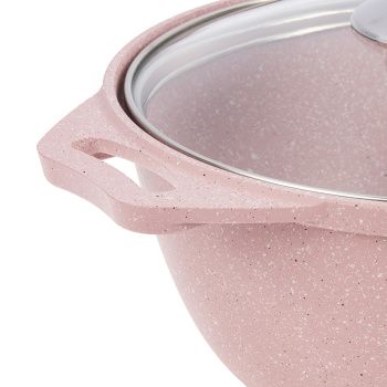 Кастрюля алюм. литая а/приг. Kukmara "Trendy style" Rose 2,0л Ст.кр. к21tsr *1/3