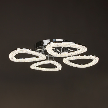 Люстра YH1232/4 CH 4*14W LED 3000-6500К (d-635; h-100) пульт  VERNER LIGHTING *1 Люстра YH1232/4 CH 4*14W LED 3000-6500К (d-635; h-100) пульт  VERNER LIGHTING *1