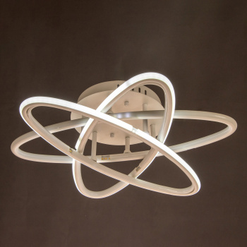 Люстра Verner Lighting YT137/3, 100 Вт, 3000-6500 K, 3 режима, пульт д/у, белый