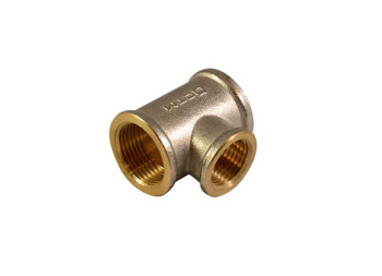 Тройник сантехнический 3/4"(Ø20)х1/2"(Ø15)х3/4"(Ø20) М/М/М CTM CRRT3412 (аналогВБ140) *10 Тройник сантехнический 3/4"(Ø20)х1/2"(Ø15)х3/4"(Ø20) М/М/М CTM CRRT3412 (аналогВБ140) *10