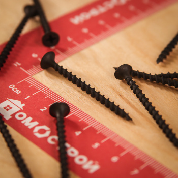 Саморезы по дереву 3.5х51 мм BROZEX, крупная резьба, фосфатированные, 400 шт.