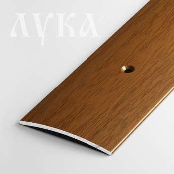 Порог-стык одноуровневый 44.5х1800 мм Лука ПС 04, орех