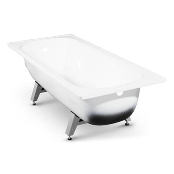 Ванна стальная 105*65*35,5 "ANTIKA" белая орхидея + ножки OP-13300 (ВИЗ) *1