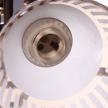 Люстра A3938/4 FGD+ВК Е27 4*40Вт ( h=250; d=640)  S=16м2 VERNER LIGHTING *1 Люстра A3938/4 FGD+ВК Е27 4*40Вт ( h=250; d=640)  S=16м2 VERNER LIGHTING *1