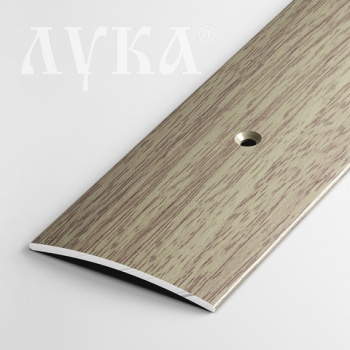 Порог-стык одноуровневый 44.5х1800 мм Лука ПС 04, дуб беленый