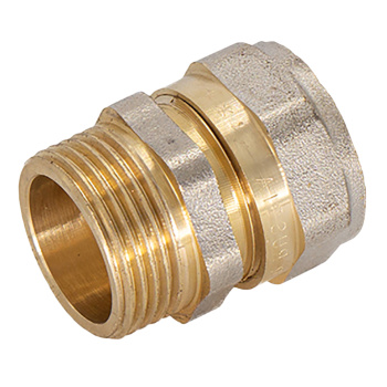 Муфта переходная 20х3/4"(Ø20) цанга/папа CTM CCM02034 *10/100