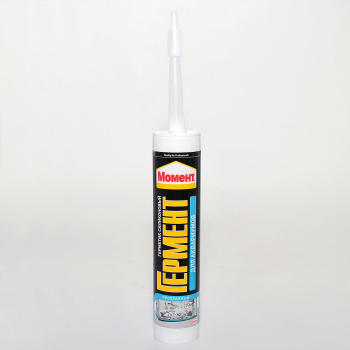 Герметик для аквариумов 280 мл Момент Гермент, силиконовый, прозрачный