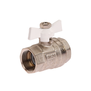 Кран шаровый 3/4" (Ø20) М/М бабочка STI (3450) *12/120