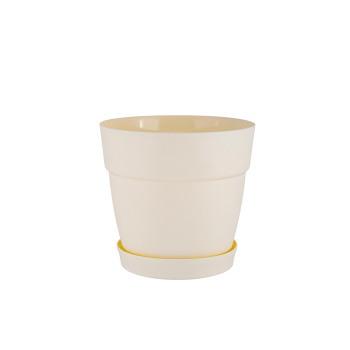 Кашпо пластм. "Villa de Fiori"  1,1л d верха 130мм h155мм с поддоном Белосн. жасмин IG660010048*1/10 Кашпо пластм. "Villa de Fiori"  1,1л d верха 130мм h155мм с поддоном Белосн. жасмин IG660010048*1/10