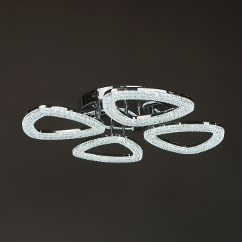 Люстра YH1232/4 CH 4*14W LED 3000-6500К (d-635; h-100) пульт  VERNER LIGHTING *1 Люстра YH1232/4 CH 4*14W LED 3000-6500К (d-635; h-100) пульт  VERNER LIGHTING *1