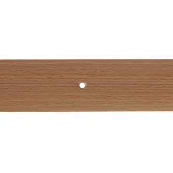 Порог-стык 1800мм бук натуральный 38мм полукруглый РУССКИЙ ПРОФИЛЬ *1/10