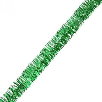 Мишура Серпантин «Классика», 200х5 см, зеленый