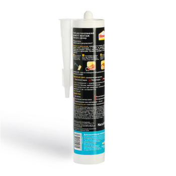 Жидкие гвозди 400 г Момент Монтаж Декор МВ-45, белый