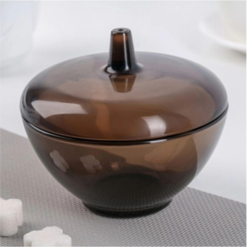 Сахарница стекло "Ambiante Eclipse" d120мм Прозрачно-коричневый L5094 "Luminarc" *12