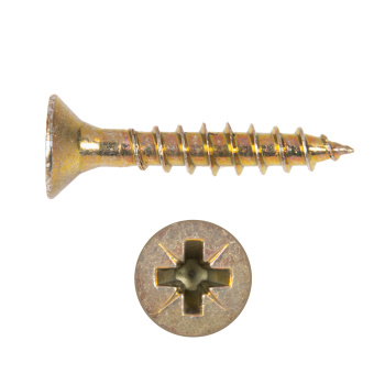 Шурупы жёлтые BROZEX пакет 4,5*25 (20шт) *10/100