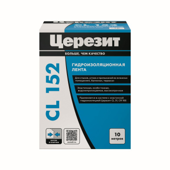 Лента-герметик 10х0.12 м Церезит CL 152, серая Лента-герметик 10х0.12 м Церезит CL 152, серая