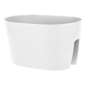 Ящик д/цветов пластм.  на перила "Villa de Fiori" 39х26х22см Франц. платан IG660310105 *1/8 Ящик д/цветов пластм.  на перила "Villa de Fiori" 39х26х22см Франц. платан IG660310105 *1/8