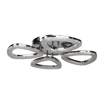 Люстра YH1232/4 CH 4*14W LED 3000-6500К (d-635; h-100) пульт  VERNER LIGHTING *1 Люстра YH1232/4 CH 4*14W LED 3000-6500К (d-635; h-100) пульт  VERNER LIGHTING *1