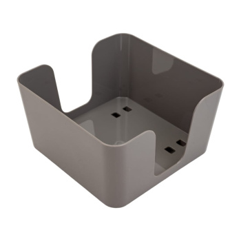 Салфетница пластм. "Смарт" 146х146х87мм пыльно-Серый С943ПСЕР ("Мартика") *1/28