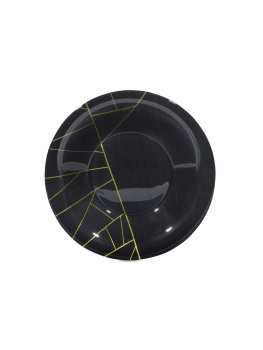 Q8797 Тарелка суповая d=21,5см DELNICE GOLD (1/24)